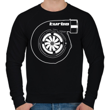 PRINTFASHION Turbo - Férfi pulóver - Fekete férfi pulóver, kardigán