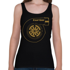 PRINTFASHION Turbo - Női atléta - Fekete