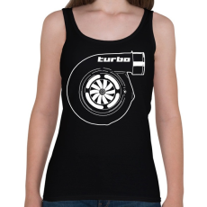 PRINTFASHION Turbo - Női atléta - Fekete