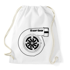 PRINTFASHION Turbo - Sportzsák, Tornazsák - Fehér tornazsák