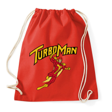 PRINTFASHION TurboMan - Sportzsák, Tornazsák - Piros tornazsák