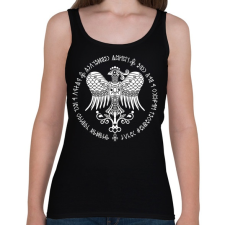 PRINTFASHION Turul - Női atléta - Fekete női trikó