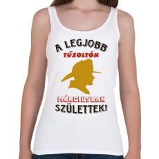 PRINTFASHION Tűzoltó szülinapja március - Női atléta - Fehér