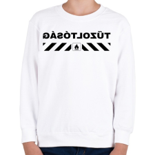 PRINTFASHION tűzoltósag-black - Gyerek pulóver - Fehér gyerek pulóver, kardigán