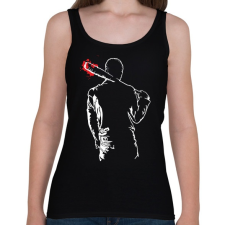 PRINTFASHION TWD- Negan Lucille - Női atléta - Fekete női felső