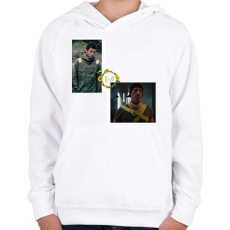 PRINTFASHION Twenty One Pilots - Gyerek kapucnis pulóver - Fehér