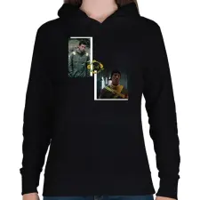 PRINTFASHION Twenty One Pilots - Női kapucnis pulóver - Fekete női pulóver, kardigán