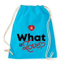PRINTFASHION Twice: What is Love? - Sportzsák, Tornazsák - Surf blue tornazsák