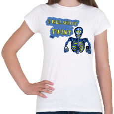 PRINTFASHION Twint - Női póló - Fehér