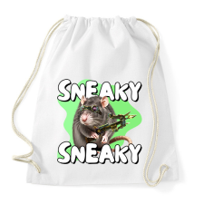 PRINTFASHION Twitch - SNEAKY, SNEAKY - Sportzsák, Tornazsák - Fehér tornazsák