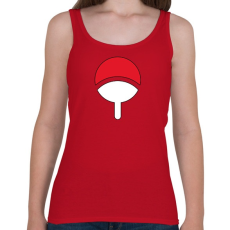 PRINTFASHION Uchiha jel - Női atléta - Cseresznyepiros