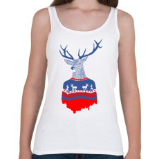 PRINTFASHION Ugly winter pulover - Női atléta - Fehér