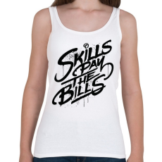 PRINTFASHION Ügyességi játék a számlákkal - Női atléta - Fehér