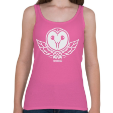 PRINTFASHION UHU  - Női atléta - Rózsaszín női trikó