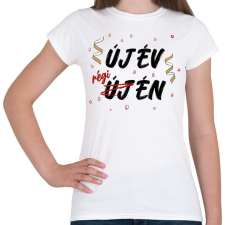 PRINTFASHION Új év, régi én - Női póló - Fehér női póló