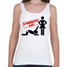PRINTFASHION Új kormányzat alatt  - Női atléta - Fehér