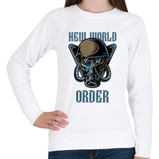 PRINTFASHION ÚJ VILÁGREND - Női pulóver - Fehér