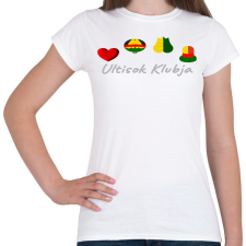 PRINTFASHION Ultisok Klubja logo - Női póló - Fehér női póló