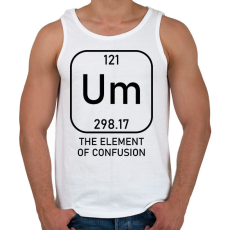 PRINTFASHION Um - the element - Férfi atléta - Fehér