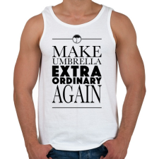 PRINTFASHION Umbrella Academy - Férfi atléta - Fehér atléta, trikó