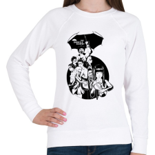 PRINTFASHION Umbrella Academy - Női pulóver - Fehér női pulóver, kardigán