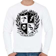 PRINTFASHION Umbrella academy shield - Férfi pulóver - Fehér férfi pulóver, kardigán