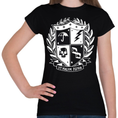 PRINTFASHION Umbrella academy shield invert - Női póló - Fekete