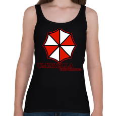 PRINTFASHION Umbrella corp  - Női atléta - Fekete