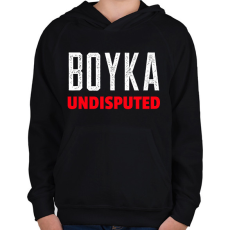 PRINTFASHION UNDISPUTED 2 - Gyerek kapucnis pulóver - Fekete