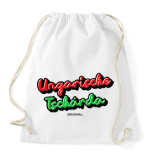 PRINTFASHION UNGARISCHE TSCHÁRDA ORIGINAL - Sportzsák, Tornazsák - Fehér tornazsák