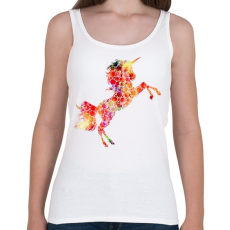 PRINTFASHION unicornis - Női atléta - Fehér