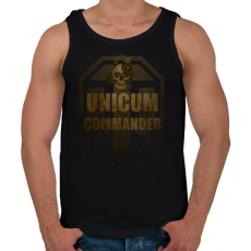 PRINTFASHION UNICUM COMMANDER - Férfi atléta - Fekete