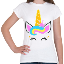 PRINTFASHION Unikornis hercegnő - Női póló - Fehér női póló