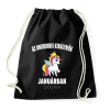 PRINTFASHION Unikornis királynők januárban születtek (MAGYAR) - Sportzsák, Tornazsák - Fekete