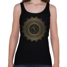 PRINTFASHION Unikornis mandala - Női atléta - Fekete