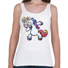 PRINTFASHION Unikornis  - Női atléta - Fehér női trikó