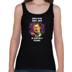 PRINTFASHION Ünnepi pálinka - Női atléta - Fekete