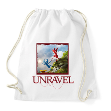 PRINTFASHION Unravel - Sportzsák, Tornazsák - Fehér tornazsák