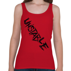 PRINTFASHION Unstable - Női atléta - Cseresznyepiros