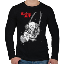 PRINTFASHION Űrhinta - Férfi hosszú ujjú póló - Fekete férfi póló