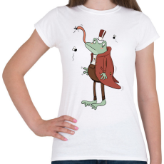 PRINTFASHION Úri béka - Női póló - Fehér