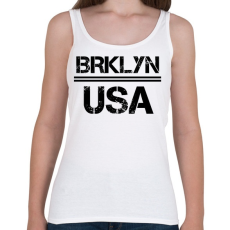 PRINTFASHION Usa brooklyn - Női atléta - Fehér