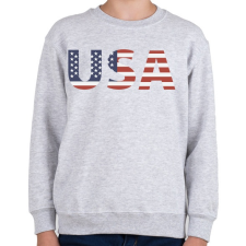PRINTFASHION usa - Gyerek pulóver - Sport szürke gyerek pulóver, kardigán