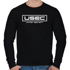 PRINTFASHION USEC - United Security - Férfi pulóver - Fekete férfi pulóver, kardigán