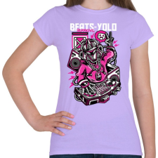 PRINTFASHION Ütős - Női póló - Viola női póló