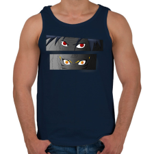 PRINTFASHION Uzumaki Naruto digital illustration, Naruto Uzumaki Minato Na - Férfi atléta - Sötétkék atléta, trikó