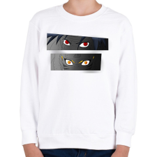 PRINTFASHION Uzumaki Naruto digital illustration, Naruto Uzumaki Minato Na - Gyerek pulóver - Fehér gyerek pulóver, kardigán