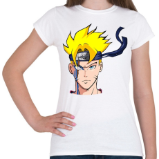 PRINTFASHION Uzumaki Naruto - Női póló - Fehér