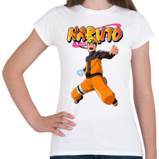 PRINTFASHION Uzumaki Naruto - Női póló - Fehér