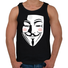 PRINTFASHION v mint vendetta - Férfi atléta - Fekete